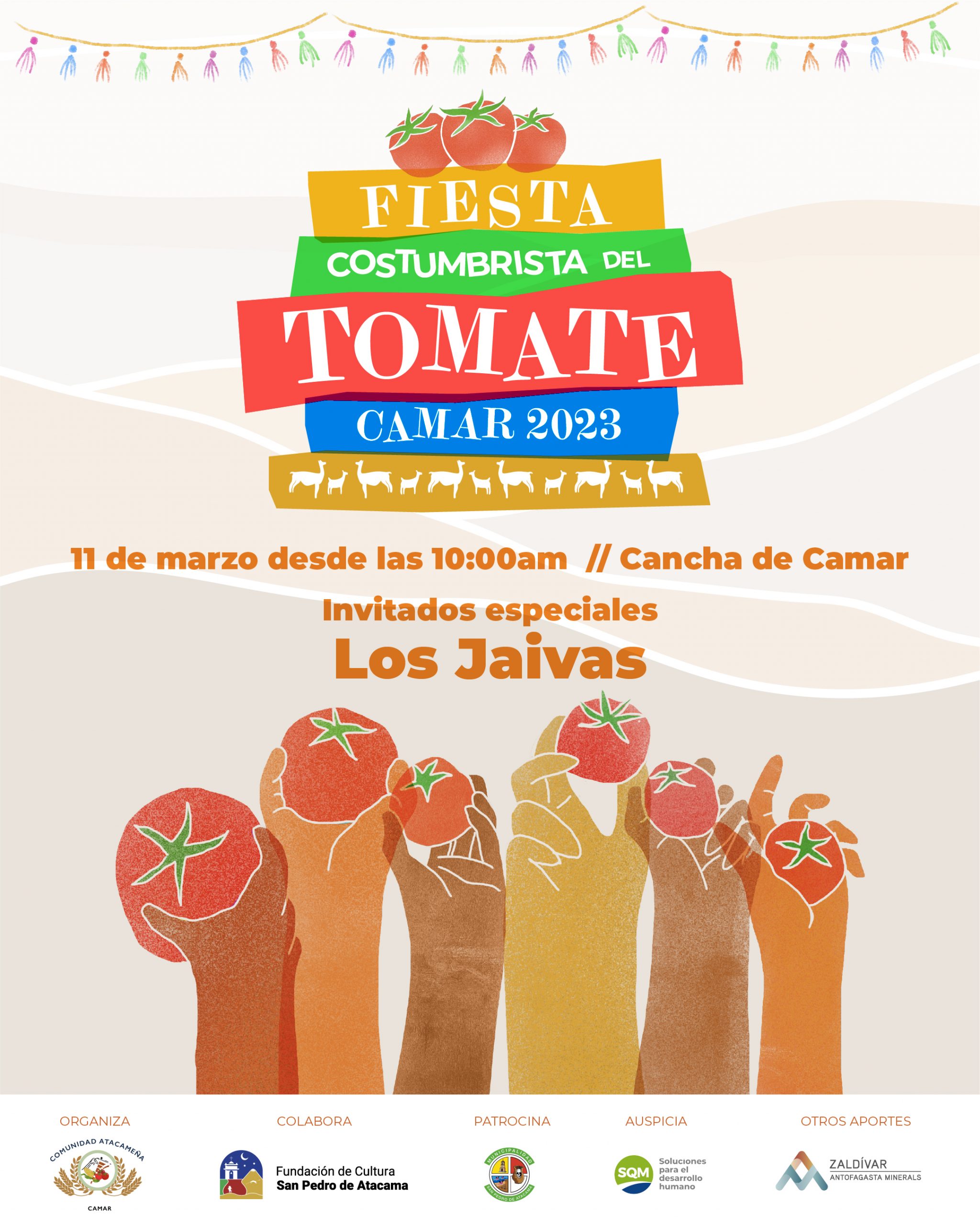 Fiesta Costumbrista del Tomate presentará a Los Jaivas en su versión 2023