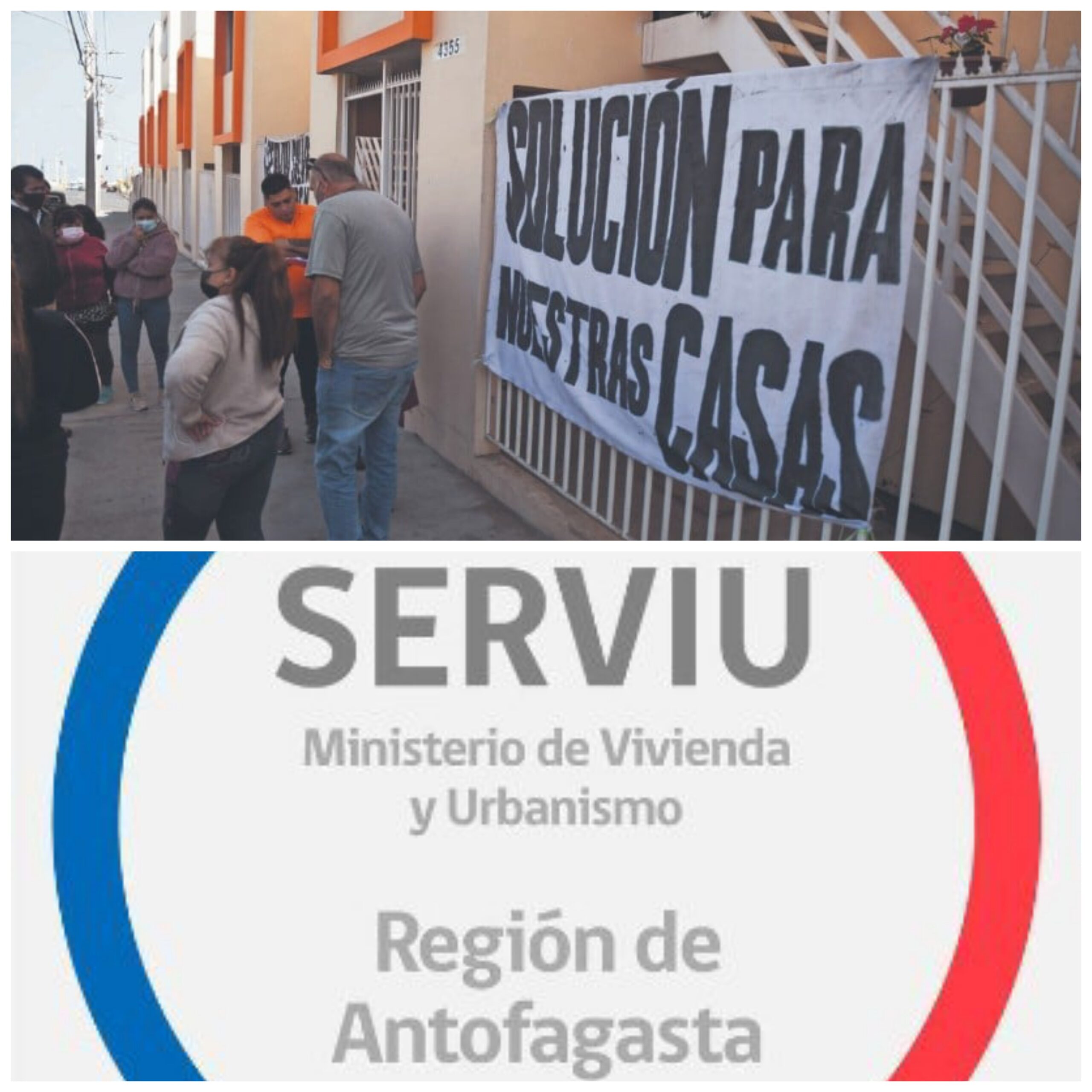 Más de 70 pobladores demandan a SERVIU por casas mal construidas: Exigen indemnización por viviendas inhabitables