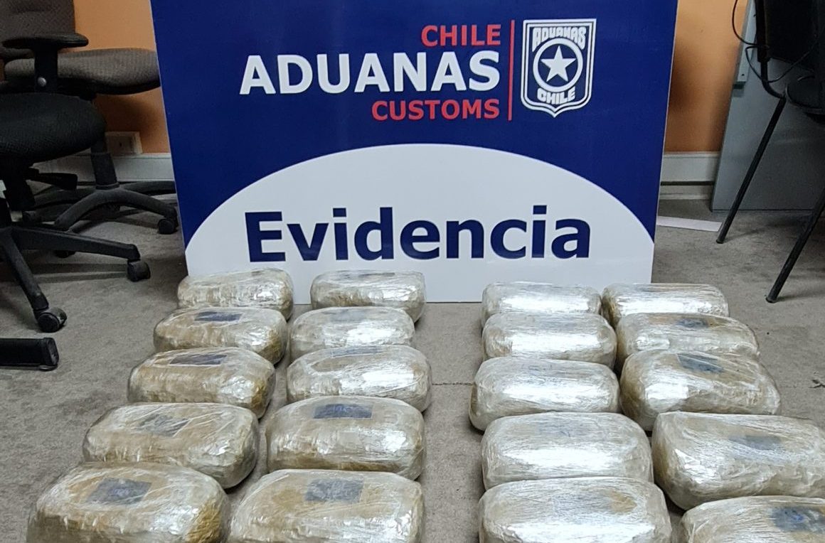 Incautan más de 40 Kilos de drogas en controles coordinados de Aduanas, PDI y Carabineros en Antofagasta