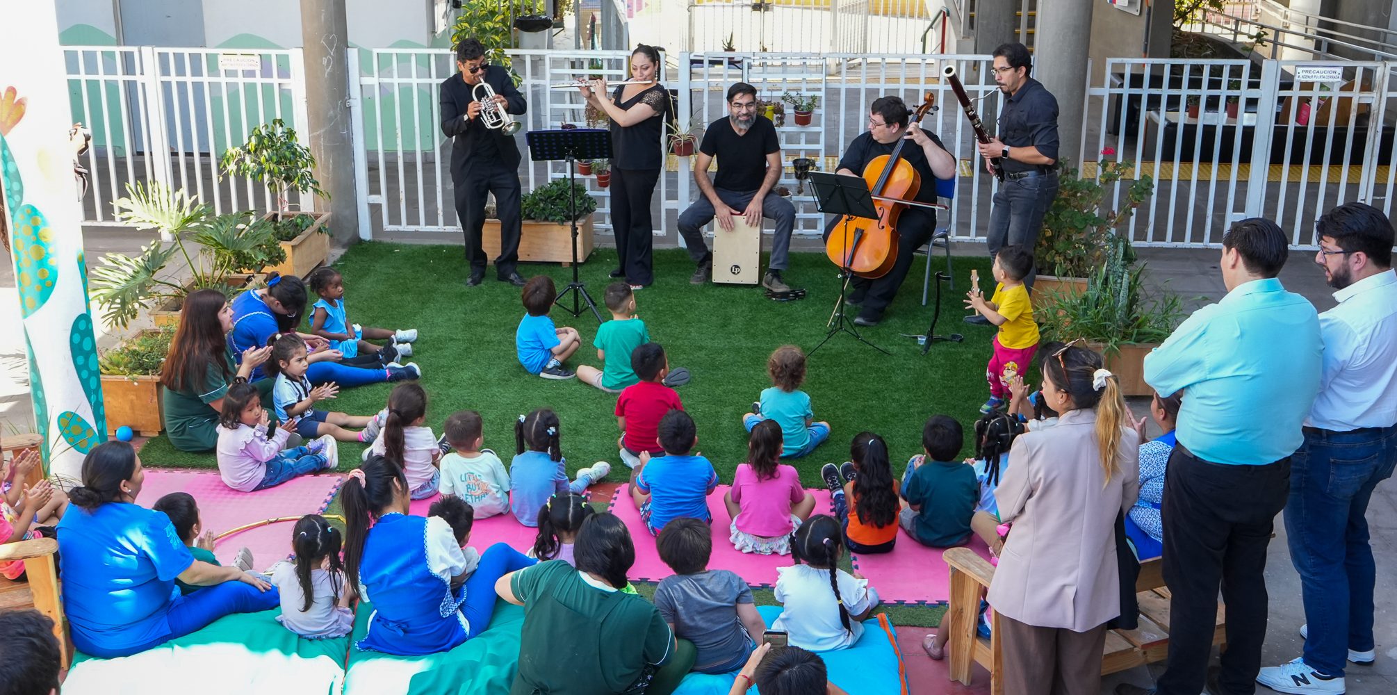 Música para el futuro: JUNJI y Corporación Cultural cierran exitoso ciclo sinfónico en Jardines de Verano
