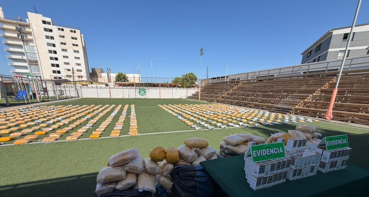 Golpe al Narcotráfico en El Loa: Carabineros incauta más de una tonelada de droga y detiene a padre e hijo en Calama