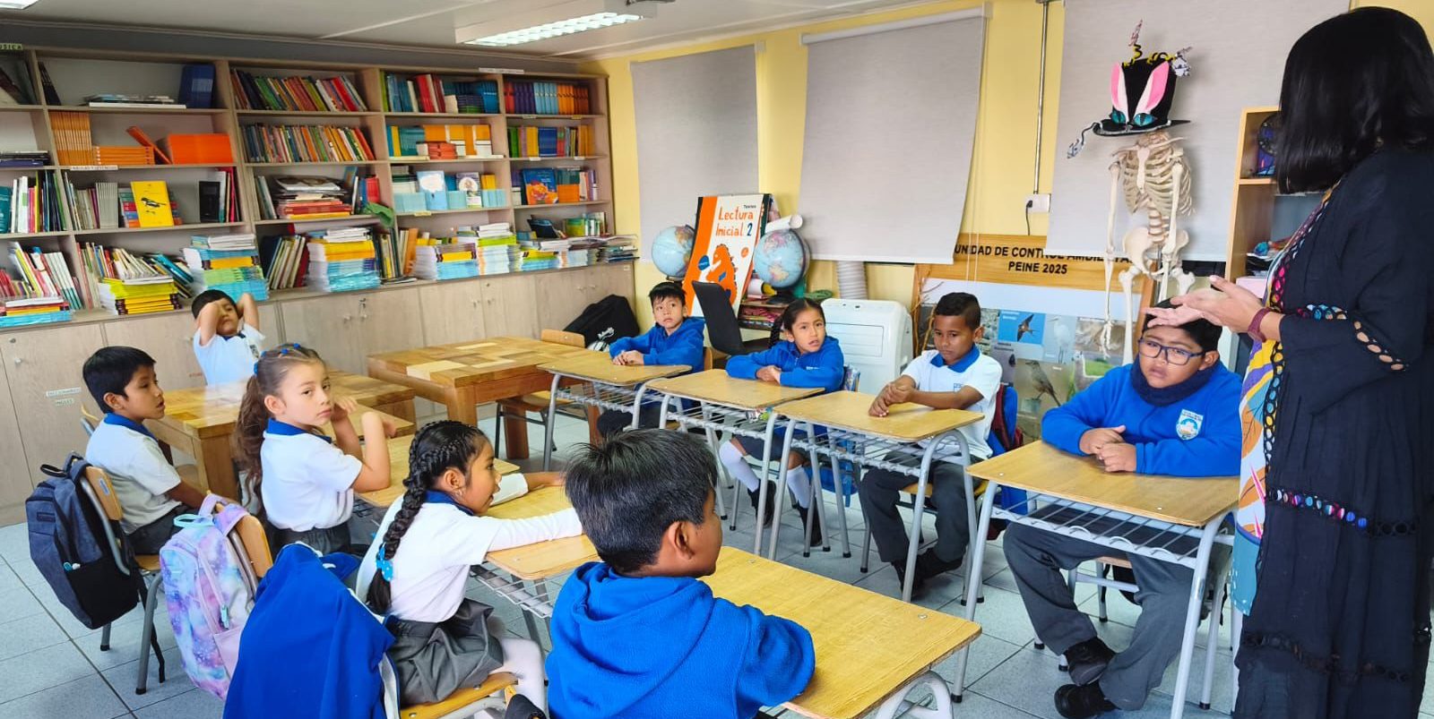 Escuela San Roque de Peine retoma clases tras acuerdo con la comunidad educativa