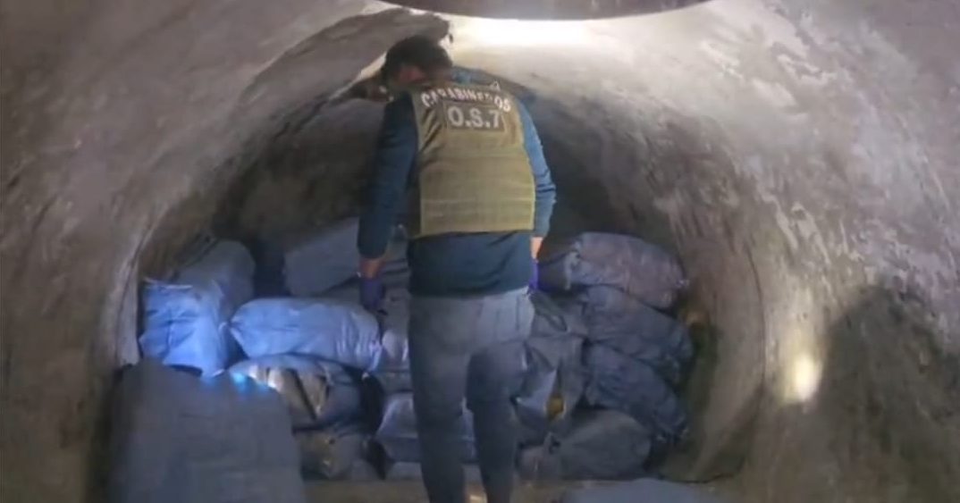 Carabineros incautó casi 5 toneladas de droga en Calama: El mayor decomiso en 25 años