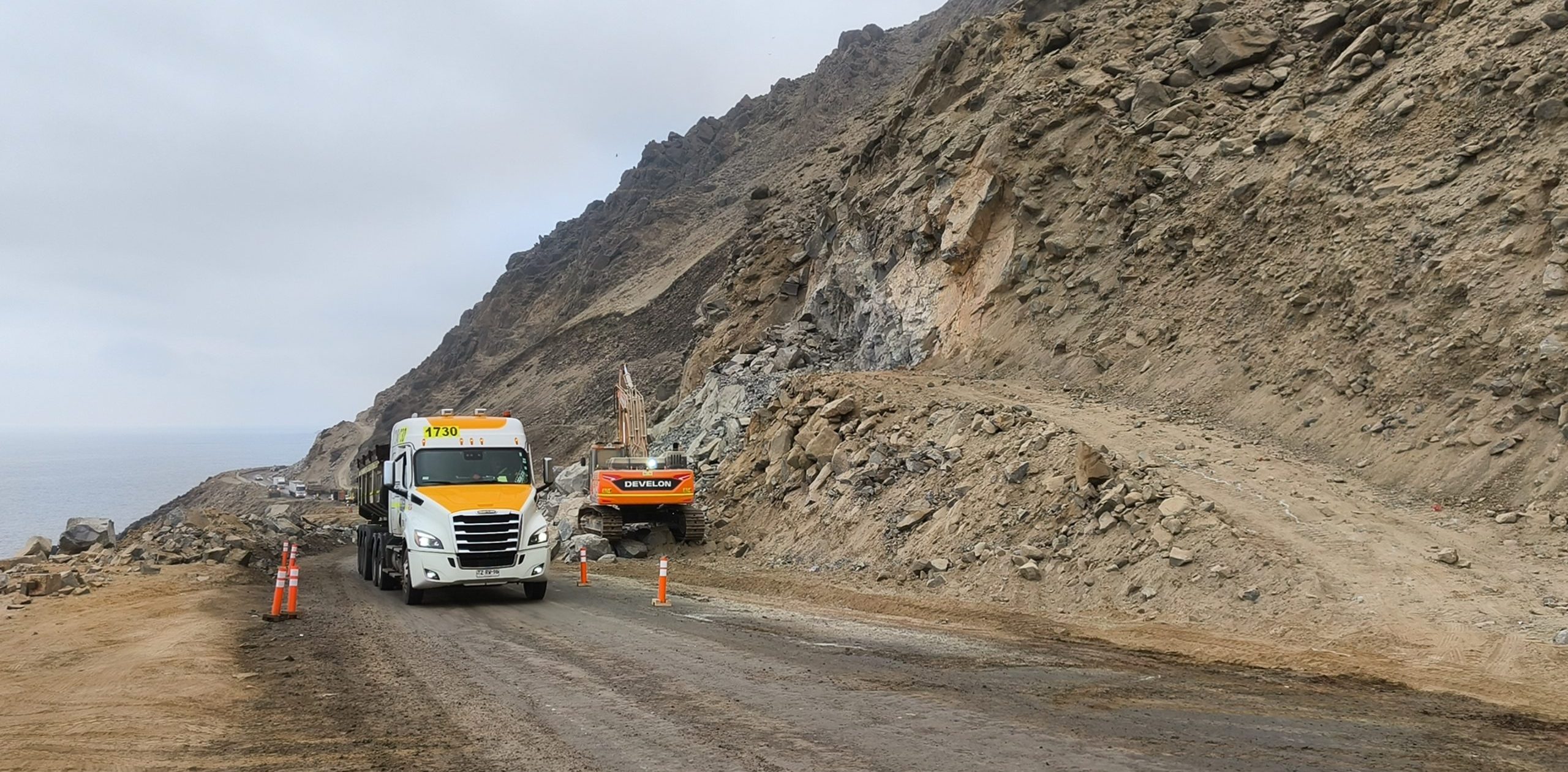 Obras en Ruta 1 al norte de Tocopilla presentan un 11% de avance e incluyen modernización de túnel