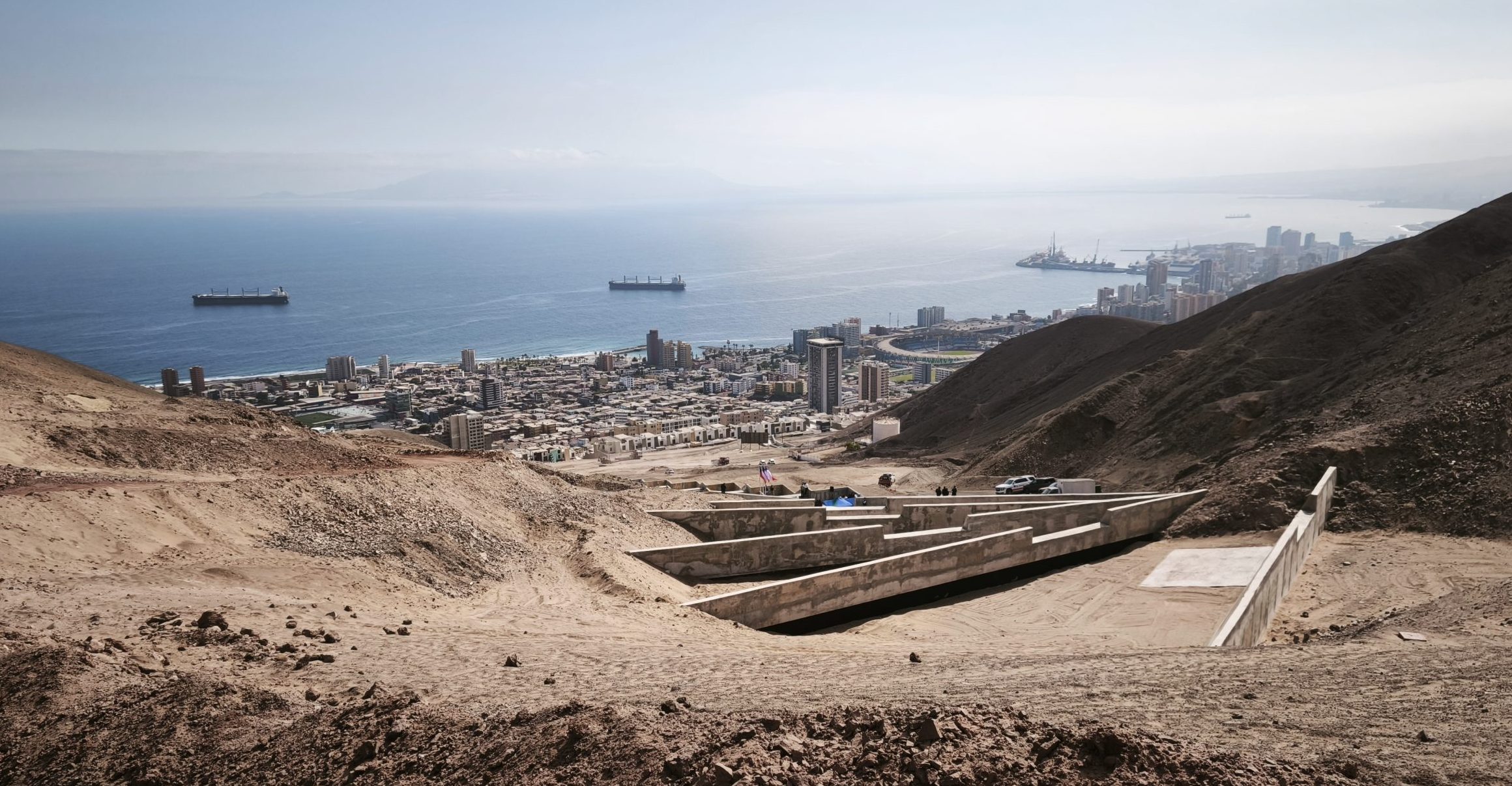 Inauguran millonarias obras aluvionales en Quebrada Caliche: Antofagasta alcanza un 80% de protección