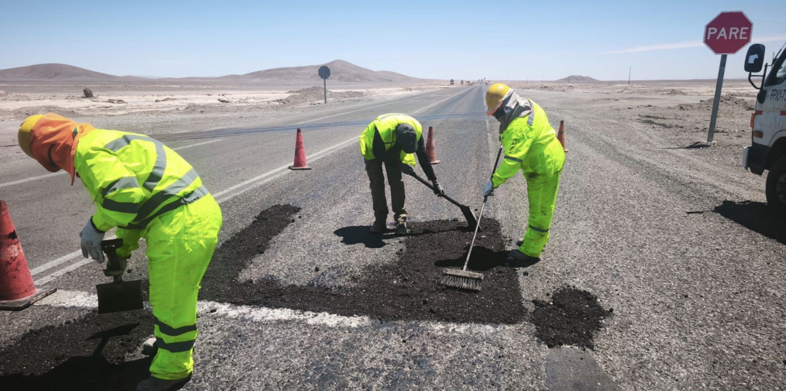 MOP busca reactivar mantenimiento en rutas de la Región de Antofagasta tras meses de abandono