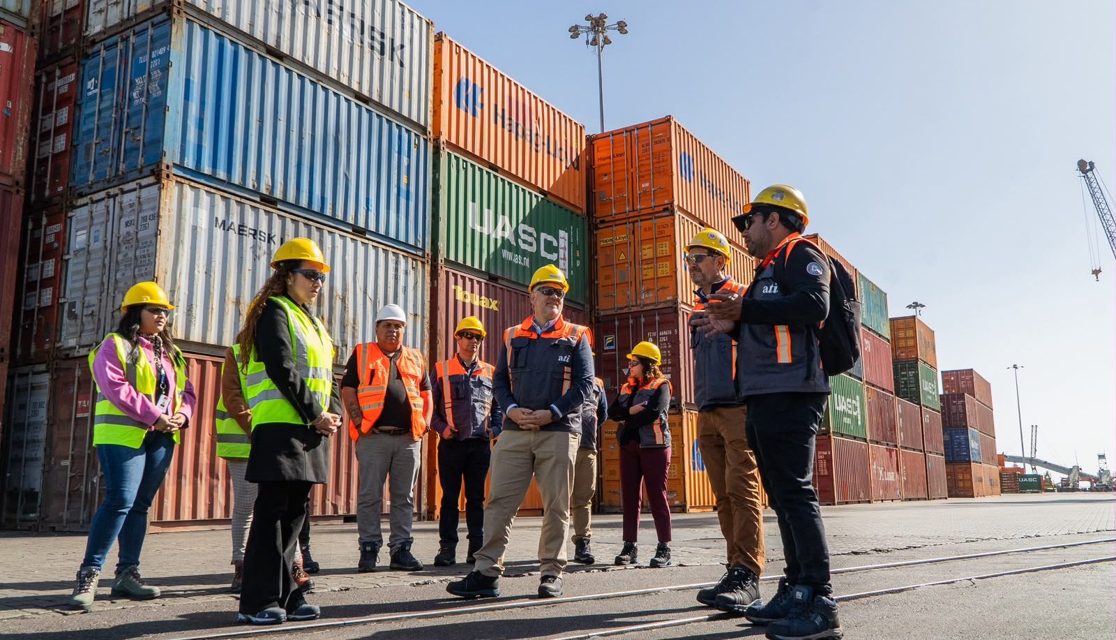 Seremi del Trabajo conoció de cerca la interna operativa y laboral de Antofagasta Terminal Internacional