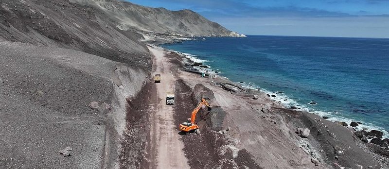 Anuncian habilitación de tránsito en la Ruta 1 al norte de Tocopilla: Podrán circular vehículos livianos y de emergencia en horario diurno