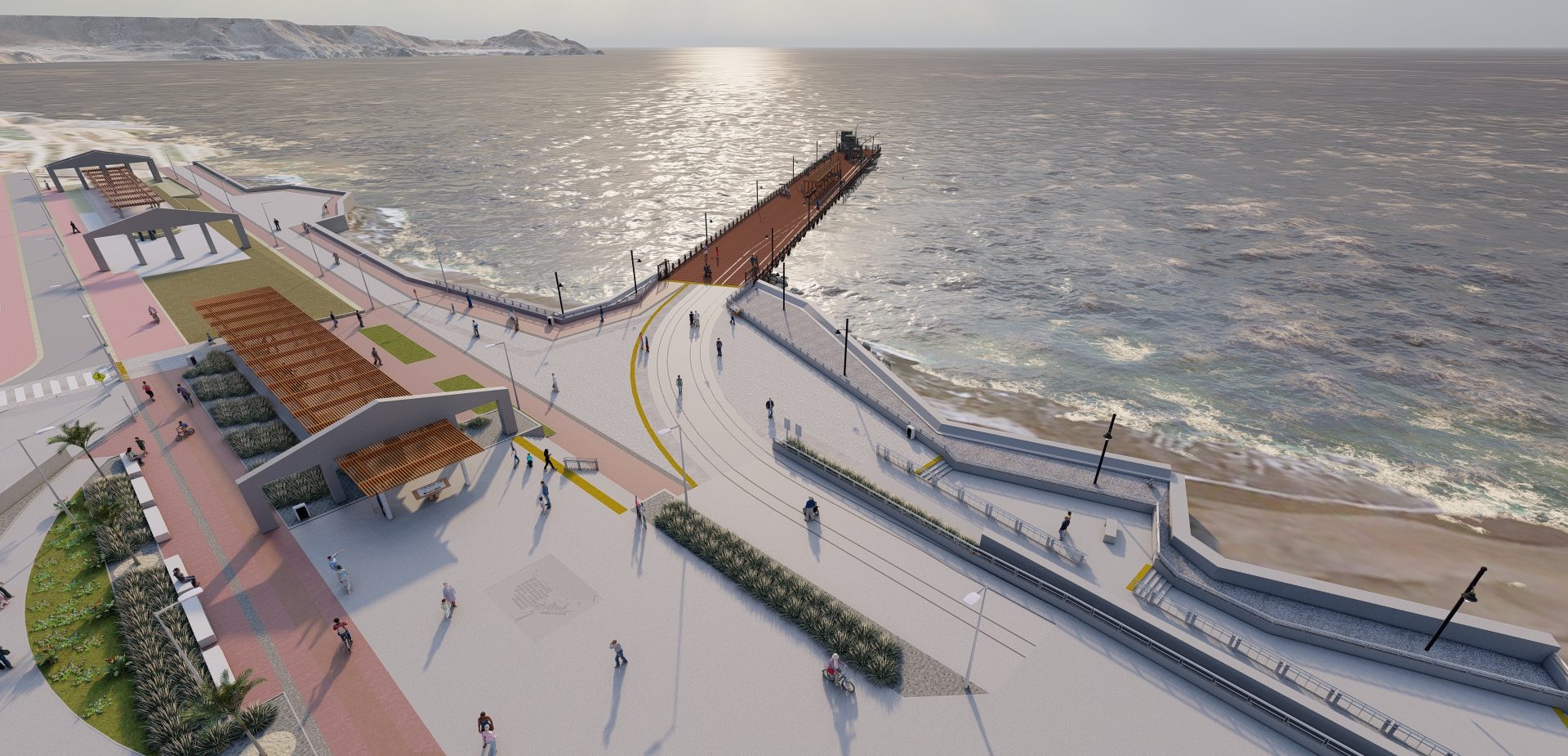 MOP y el GORE Antofagasta dan luz verde a la esperada restauración del Muelle Histórico de Taltal